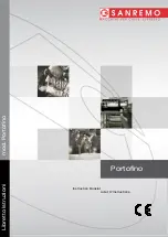 Sanremo Portofino Instruction Booklet preview