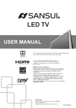 Sansui GQTVOMV03 User Manual preview