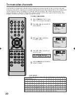 Preview for 20 page of Sansui LCDVD200 Owner'S Manual