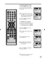 Preview for 21 page of Sansui LCDVD200 Owner'S Manual