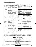 Preview for 52 page of Sansui SLED2280 Owner'S Manual