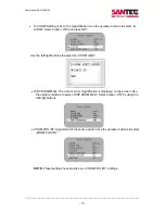 Preview for 19 page of Santec SNC-565IR/W User Manual