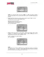 Preview for 22 page of Santec SNC-565IR/W User Manual