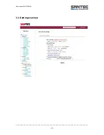 Preview for 17 page of Santec SNC-P3601M User Manual