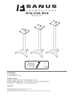 Sanus Systems EF20 Instruction Manual preview