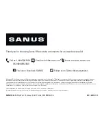 Preview for 20 page of Sanus OLT15 Instruction Manual