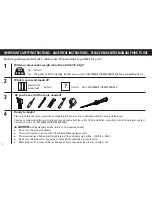 Preview for 2 page of Sanus SA809 Instruction Manual