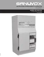 Sanuvox GC S300-G2 Installation, Maintenance & Operation Manual preview