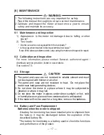 Preview for 47 page of Sanwa CD772 Instruction Manual