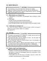 Preview for 61 page of Sanwa PC773 Instruction Manual