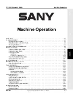 Preview for 73 page of SANY SY16C Operation And Maintenance Manual