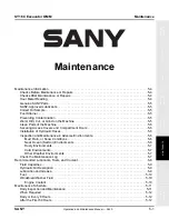 Preview for 133 page of SANY SY16C Operation And Maintenance Manual