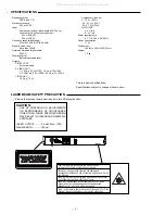 Preview for 2 page of Sanyo 137 118 04 Service Manual