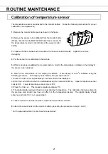 Preview for 22 page of Sanyo BR-1404G Instruction Manual