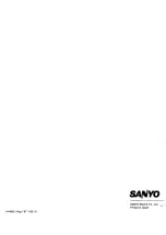 Preview for 24 page of Sanyo C21PM86Z Service Manual