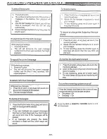 Preview for 32 page of Sanyo CAS-A900 Instruction Manual