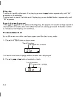 Preview for 14 page of Sanyo CDP-AS45 Instruction Manual