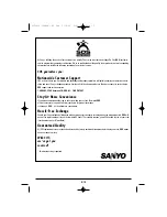 Preview for 11 page of Sanyo CLT-2410 Instruction Manual