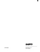 Preview for 26 page of Sanyo CLT-9660 Instruction Manual