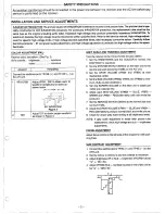 Preview for 3 page of Sanyo CPP2910 Service Manual