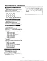 Preview for 12 page of Sanyo CPP2930 Service Manual