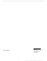 Preview for 32 page of Sanyo CPP2930 Service Manual