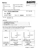 Preview for 17 page of Sanyo DC-D9 Service Manual