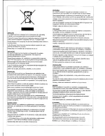 Preview for 3 page of Sanyo DC-DA 1400M Instruction Manual