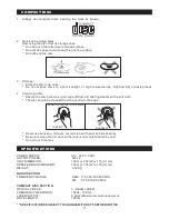 Preview for 12 page of Sanyo DC-DB10 Instruction Manual