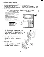 Preview for 3 page of Sanyo DC-F430AV Service Manual