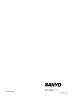 Preview for 30 page of Sanyo DC-LD5 Instruction Manual