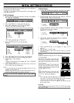 Preview for 21 page of Sanyo DC-TS760 Instruction Manual