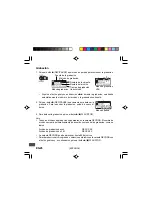 Preview for 72 page of Sanyo DMP-M1200 Instruction Manual