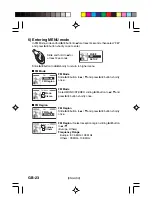 Preview for 24 page of Sanyo DMP-M400SD Instruction Manual