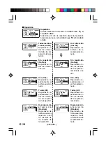 Preview for 50 page of Sanyo DMP-M400SD Instruction Manual