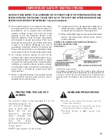 Preview for 4 page of Sanyo DP42647 Owner'S Manual