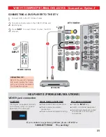 Preview for 23 page of Sanyo DP42647 Owner'S Manual