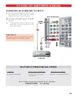 Preview for 24 page of Sanyo DP42647 Owner'S Manual