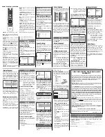 Preview for 2 page of Sanyo DP50843 Owner'S Manual