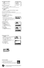 Preview for 2 page of Sanyo DS13204 Owner'S Manual