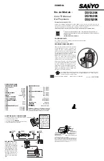 Preview for 3 page of Sanyo DS13204 Owner'S Manual