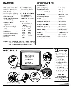 Preview for 3 page of Sanyo DS25320 Owner'S Manual