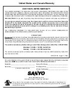 Preview for 17 page of Sanyo DS27224 Owner'S Manual