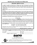 Preview for 47 page of Sanyo DS27224 Owner'S Manual