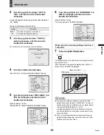 Preview for 81 page of Sanyo DSR-3709 Instruction Manual