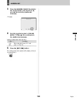 Preview for 107 page of Sanyo DSR-3709 Instruction Manual