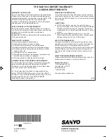 Preview for 56 page of Sanyo DVD-L70 Instruction Manual