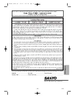 Preview for 25 page of Sanyo DVW-7100a Instruction Manual