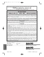 Preview for 44 page of Sanyo DVW-7100a Instruction Manual