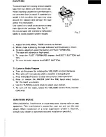 Preview for 3 page of Sanyo FT 200 F-4 Operating Instructions Manual